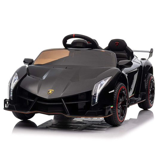 12V Dual Drive Lamborghini Licensed Kids Ride-On Sport Vehicle Gas Scooters 0