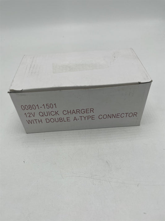 12V Fast Charger with Dual A-Type Connectors Gas Scooters 0