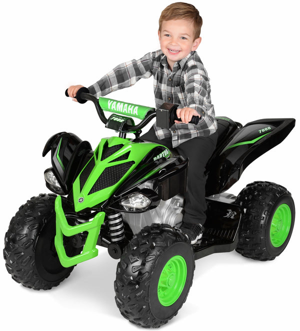 12V Raptor ATV Powered Ride-On Vehicle for Kids Ages 3 and Up, Speeds up to 5 MPH