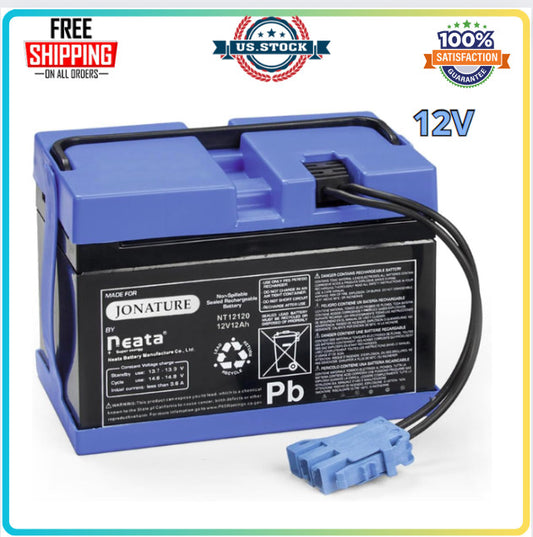 12V 12Ah Replacement Battery Compatible with Peg Perego John Deere Gator XUV Polaris Toys Gas Scooters 0