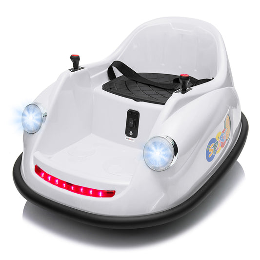 12V Ride-On Bumper Car with Remote Control, 2-Speed Electric Toy Featuring 360-Degree Spin Gas Scooters Variant 0