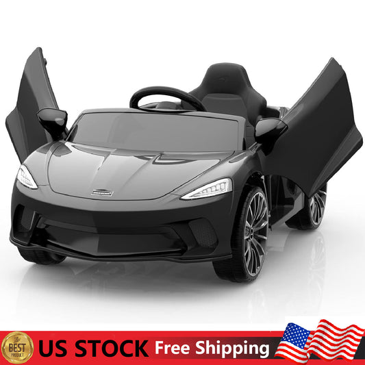 12V Battery-Powered Electric Ride-On Car for Kids with LED Lights and Remote Control Gas Scooters 0