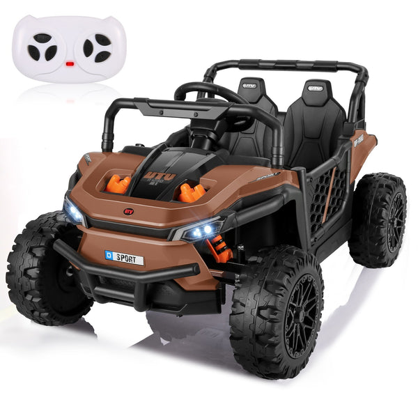 12V Electric Ride-On Off-Road UTV Car for Kids with Remote Control Toy