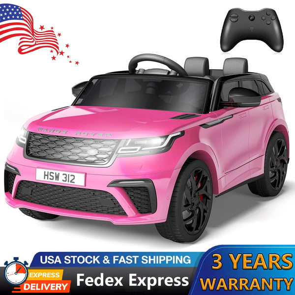 12V Licensed Land Rover Electric Ride-On Car for Kids Toy Gift