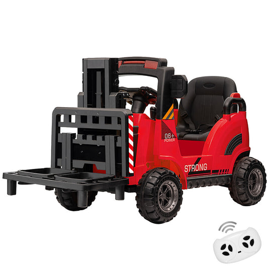 12V Electric Ride-On Forklift Car for Kids with Remote Control and Pallet Gas Scooters 0