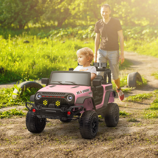 12V Pink Ride-On Car and Truck with Suspension Wheels Gas Scooters 0
