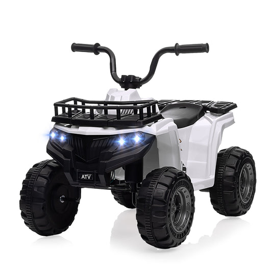12V Electric Ride-On ATV for Kids with Power Wheels 4-Wheeler Vehicle Toy Gas Scooters 0