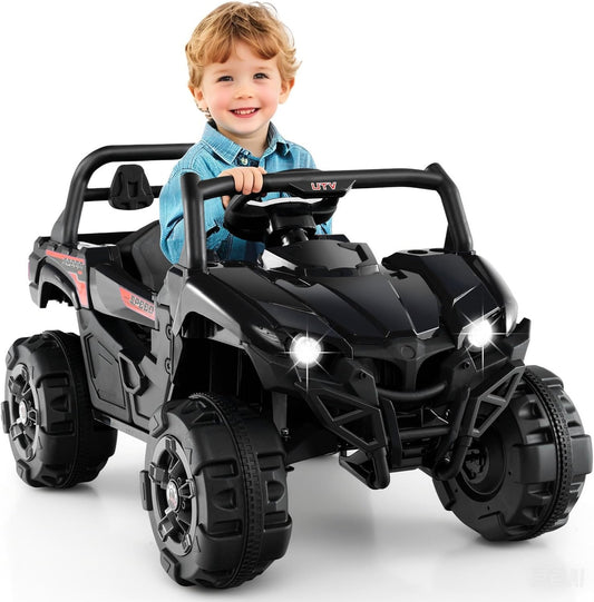 12V Battery-Powered Off-Road Kids Electric Ride-On UTV with Remote Control Gas Scooters 0