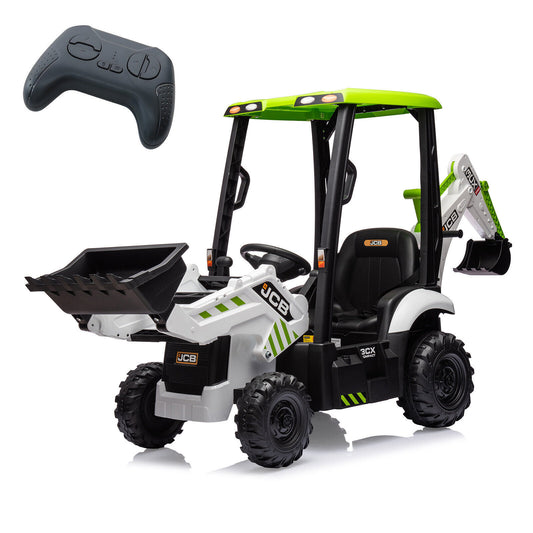 12V Ride-On Movable Excavator Construction Truck Toy for Ages 1-5 Years Gas Scooters 0