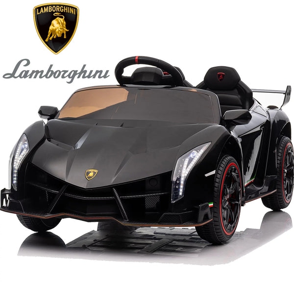12V Kids Ride-On Sports Car with Remote Control, Lamborghini Style