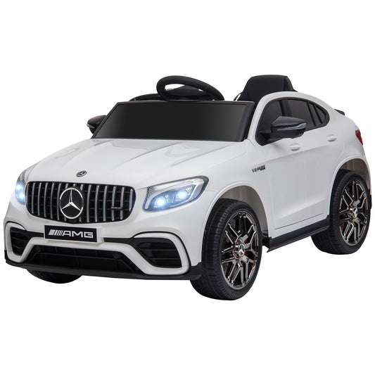 12V Ride-On Toy Car for Kids with Remote Control Mercedes AMG GLC63S Coupe Gas Scooters 0