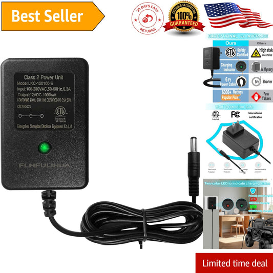 12V Ride-On Toy Charger Compact Lightweight Quick Charging Solution Gas Scooters 0