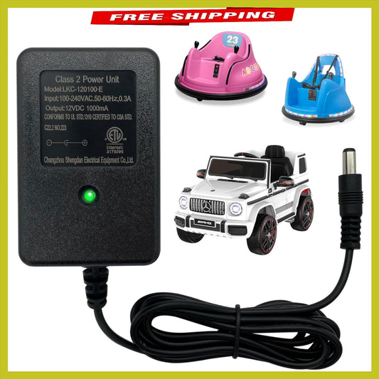 12V Ride-On Toy with Charger and LED Indicator for Safe Charging Gas Scooters 0