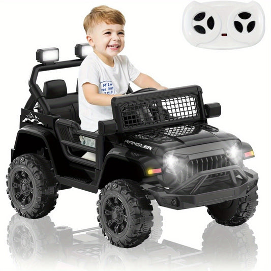 12V Electric Ride-On Truck Car with Parent Remote Control for Kids Ages 3-5 Gas Scooters 0