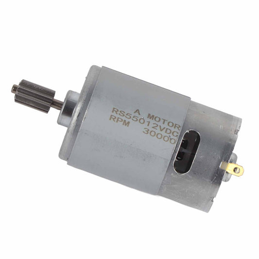 12V RS550 Micro Motor for Electric Toy Cars and Children's Motorcycles 550 30000 RPM Gas Scooters 0