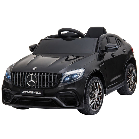 12V Toddler Ride-On Car with Remote Control Mercedes-Benz AMG GLC63S Coupe Gas Scooters 0