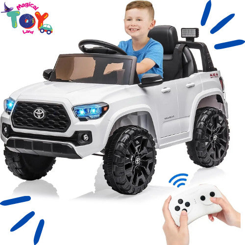 12V Electric Remote Control Truck Toy with LED Lights and 3-Speed Settings Gas Scooters Variant 0