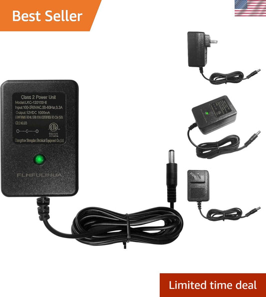 12V Universal Ride-On Toy Charger Compatible with Wrangler Kid Trax Dynacraft Models Gas Scooters 0