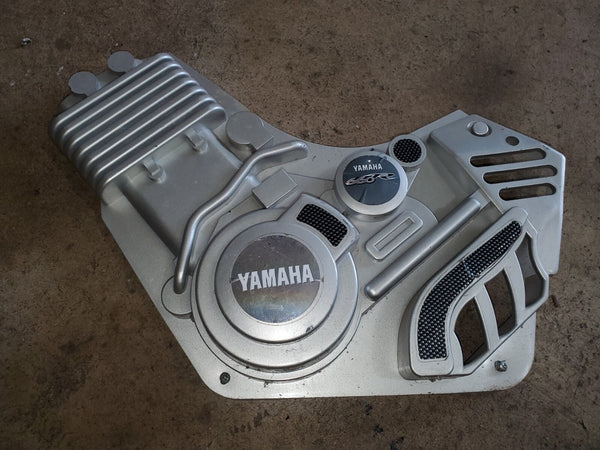 12V Kids ATV Left Side Plastic Engine Panel for Yamaha Raptor 660 Power Wheels