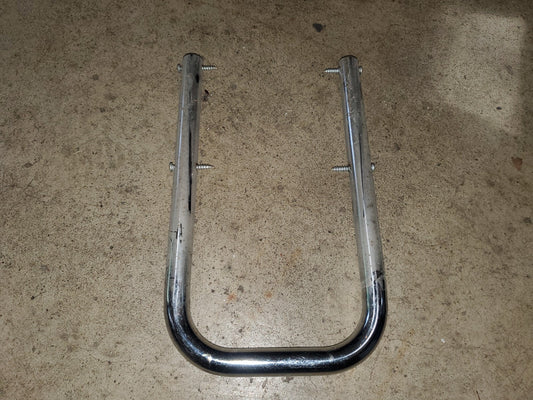 12V Kids ATV Rear Chrome Bumper Grab Bar for Yamaha Raptor Power Wheels Gas Scooters 0