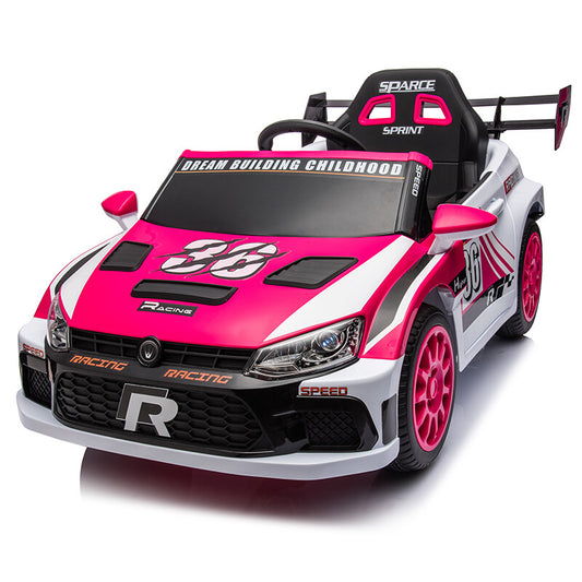 12V 20W x2 Kids Ride-On Toy Car with 2.4G Remote Control, 4-Wheel Suspension, Forward and Reverse Gas Scooters 0