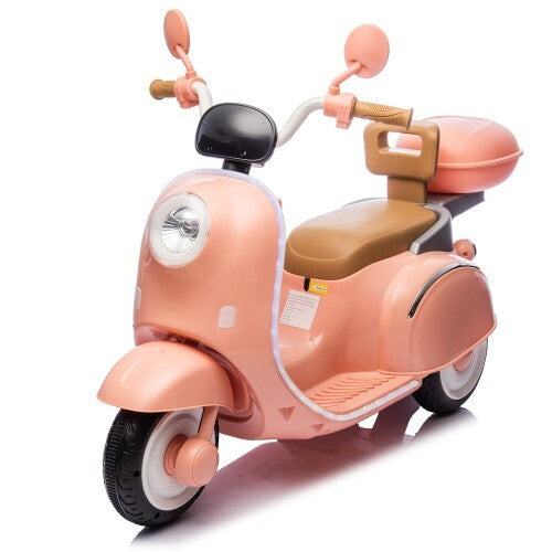12V Electric 3-Wheel Ride-On Motorcycle for Children Aged 3–6 Years Gas Scooters 0
