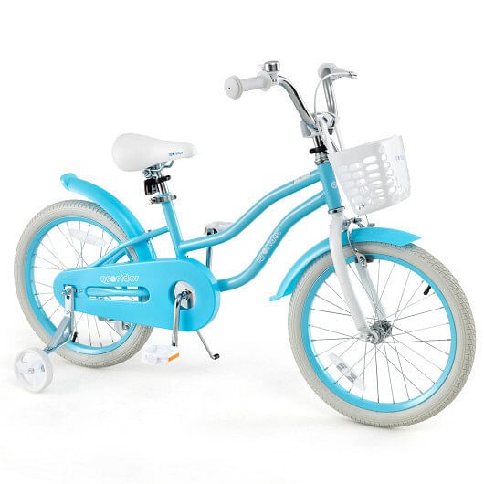 14/16/18 Inch Kids Bike with Dual Brakes and Adjustable Seat, 18 Inch Wheel Gas Scooters 0