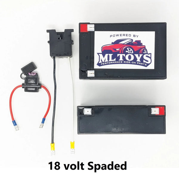 18 Volt to 12 Volt Power Wheel Conversion Kit with Charger