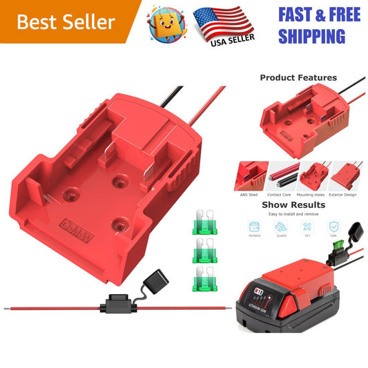 18V Battery Conversion Kit for Power Wheels with Waterproof Fuse Holder Included Gas Scooters 0