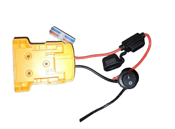 18V Power Tool with Wheels, Battery, and Adapter M18