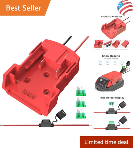 18V Power Wheels Battery Conversion Kit Waterproof Lightweight Design Gas Scooters 0