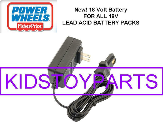 18V Power Wheels Lead Acid Battery Charger for Cars Trucks and Jeeps Gas Scooters 0