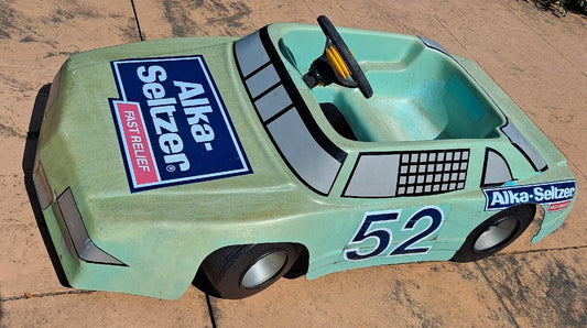 1991 Kid Ride-On Electric Car Alka Seltzer 52 Jimmy Means NASCAR Kingsbury Toy Gas Scooters 0