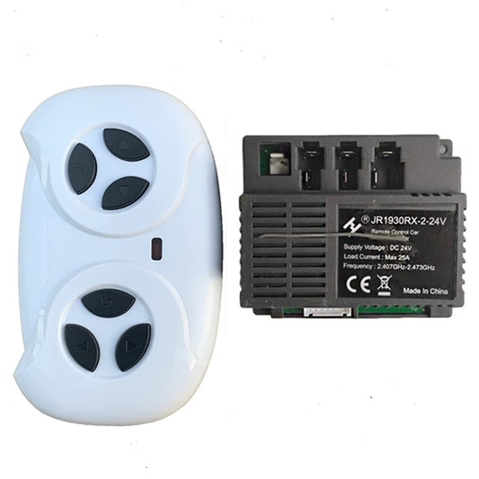2.4G Bluetooth Remote Control and 2.4V Receiver Kit for Kids' Powered Vehicles Gas Scooters 0