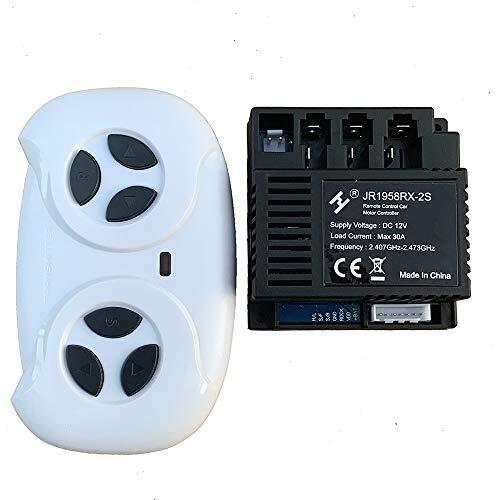 2.4G Bluetooth Remote Control and JR1958RX 2S Receiver Kit for Kids Powered Ride-On Gas Scooters 0