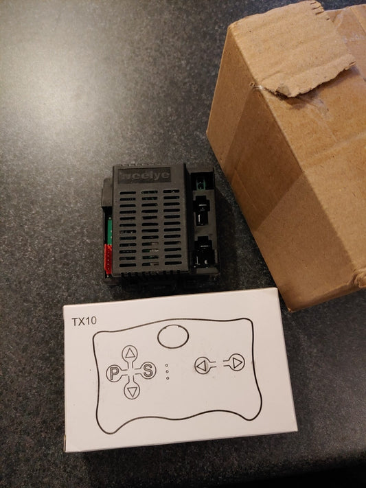2.4G Bluetooth Remote Control and Receiver for Jeep Wrangler Ride-On Car with Openable Doors Gas Scooters 0
