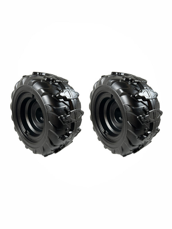 Genuine Black Power Wheels 3900-6454 Replacement Wheel for Jurassic World Dino Racer ATV