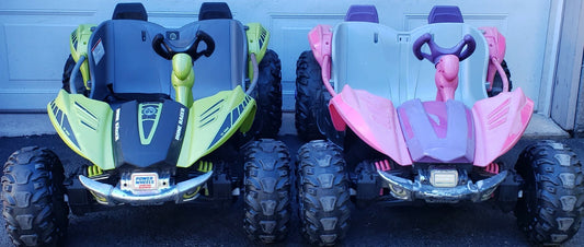 2-Seater Ride On Go Kart Buggy for Kids Gas Scooters 0