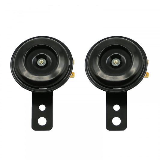 2 PCS 105dB Snail Air Horn Kit 6V DC Electric for Car Motorcycle Truck Gas Scooters 0