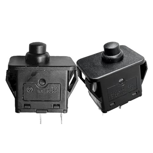2 Pcs 12V Power Wheel Foot Pedal Plunger Type Switch Accelerator Gas Pedal