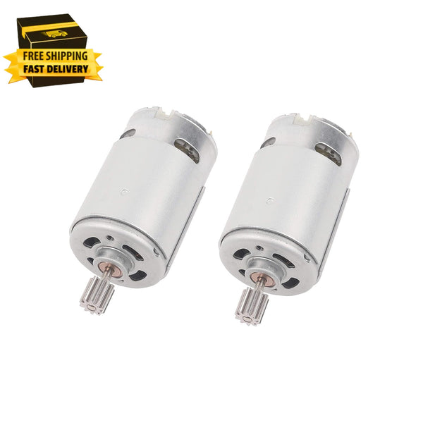 2 Pcs 24V RS550 Electric Motor 40000 RPM for Kids Ride-On Car
