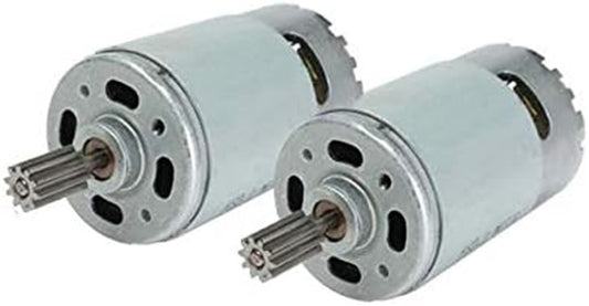 2 Pcs RS550 12V High-Speed 40000RPM Electric Motor for Power Wheels Gas Scooters 0