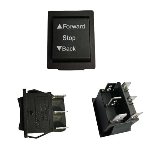 6V-12V Forward Reverse Switch Replacement for Kids Ride-On Toy Car Trax