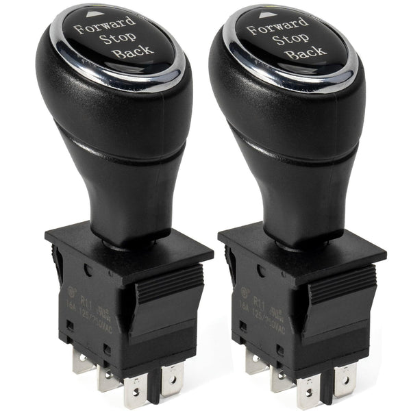 2 Pcs 6V 12V 24V Compatible Power Wheels Forward Stop Back Shift Switch