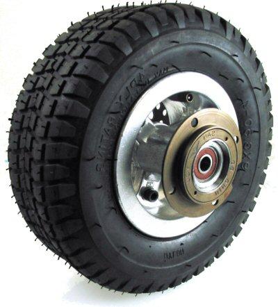 9x3.5 Rear Wheel Assembly