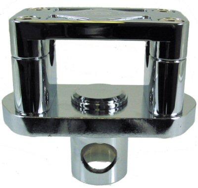 Honda Ruckus Chrome Alloy Handle Bar Clamp