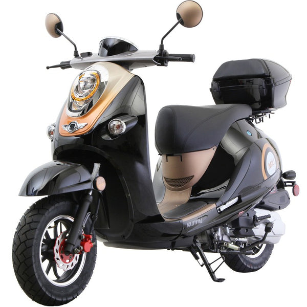 Moped 150cc Retro Line Fully Assemled First Come First Served Scooter - MC_H150_T4