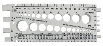 Pit Posse Nut & Bolt Gauge
