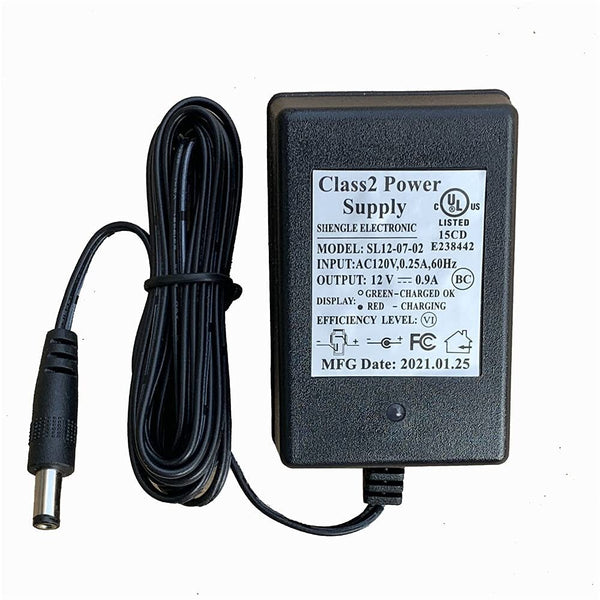 12V 0.9A Universal Charger for Kids Electric Ride-On Cars and Toys