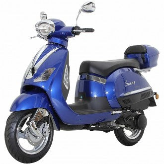 ZNEN 150cc Vespa Style Gas Moped Scooter - MC_ZN150TF